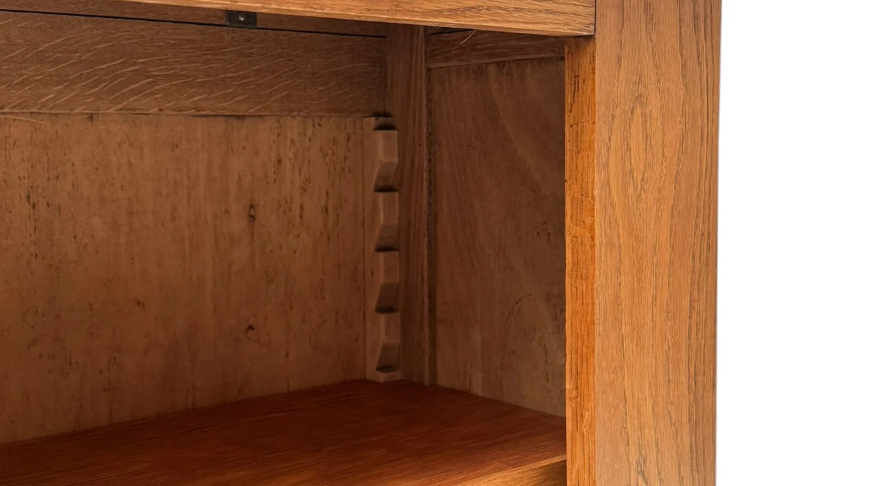 Art Deco Modernist Open Bookcase by Jan Brunott, 1920s